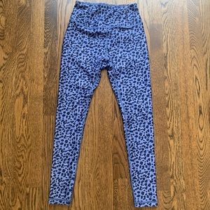 Calia By Carrie Underwood Purple Cheetah Leggings